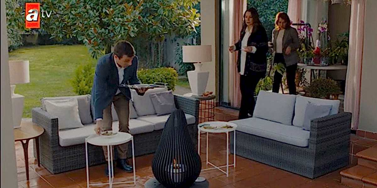 Atv 'de yayınlanan 'Aldatmak' dizisinin tercihi Konsept Şömine