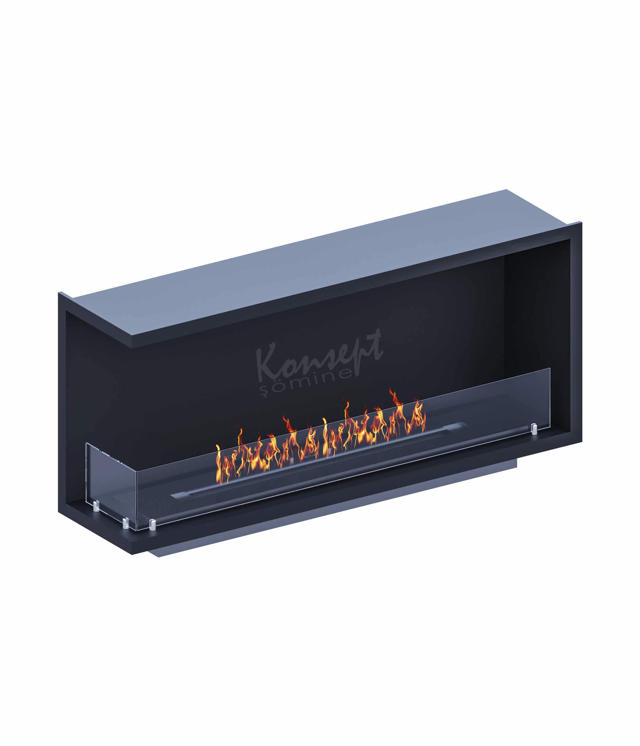 120'lik Bio Ethanol Kabin-L Tipi