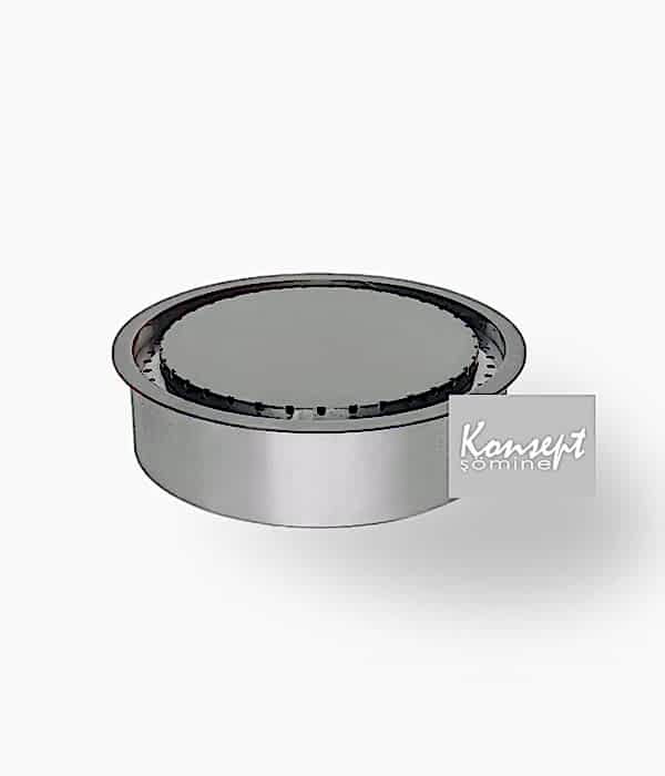 38cm Yuvarlak Büyük Alev Burner