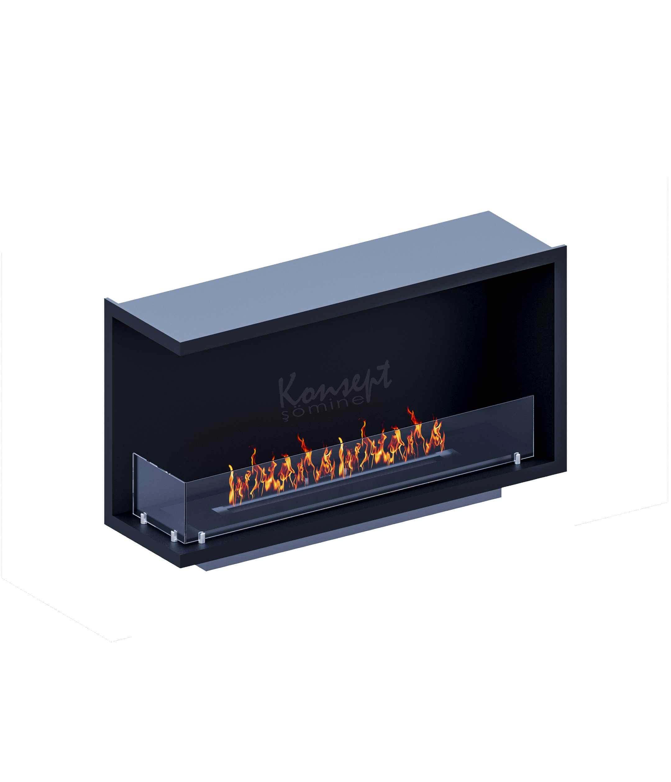 80'lik Bio Ethanol Kabin-L Tipi