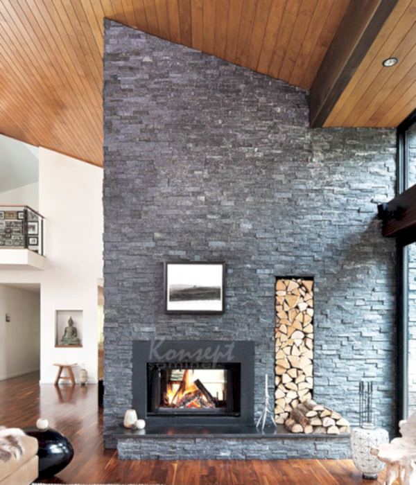 Çift Taraflı Şömine 05