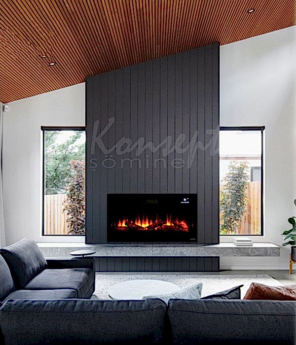 Plazma elektrikli şömine 02