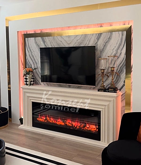 Plazma elektrikli şömine 19