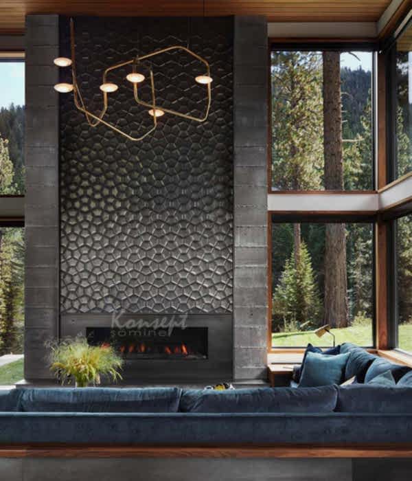 Plazma elektrikli şömine 20