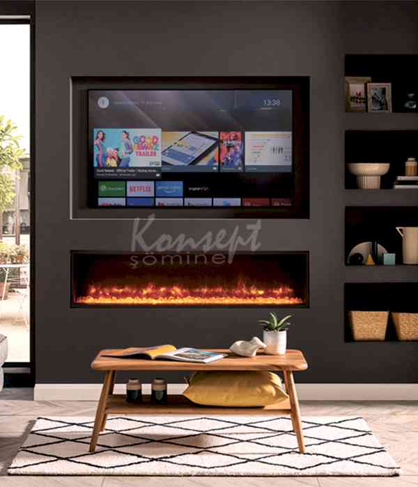 Plazma elektrikli şömine 21