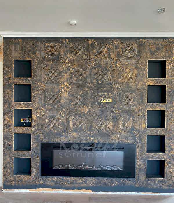 Plazma elektrikli şömine 25