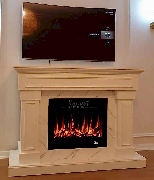 Plazma elektrikli şömine 34