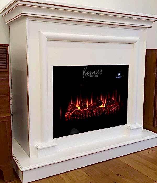 Plazma elektrikli şömine 37