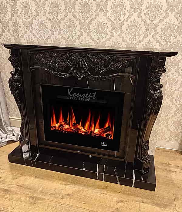 Plazma elektrikli şömine 38