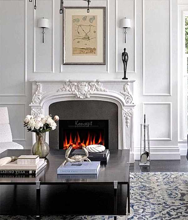 Plazma elektrikli şömine 48