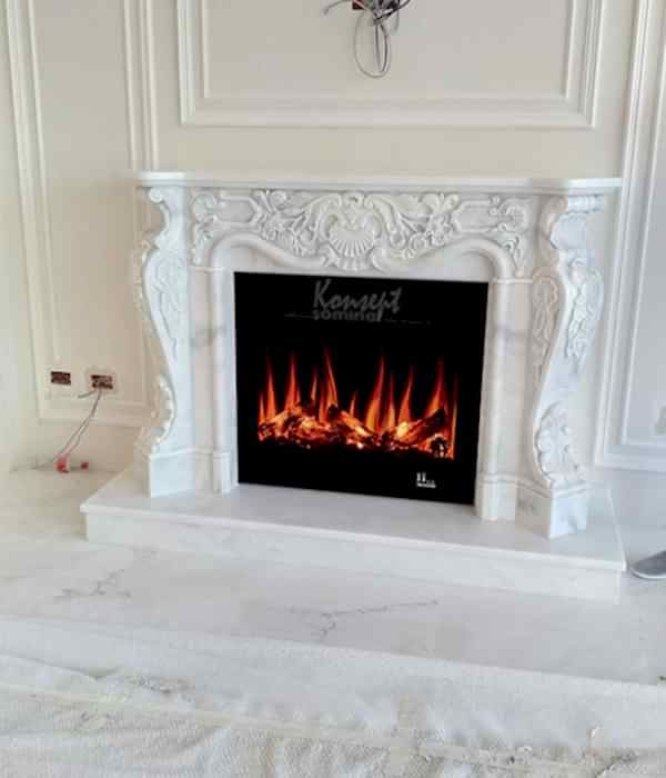 Plazma elektrikli şömine 49