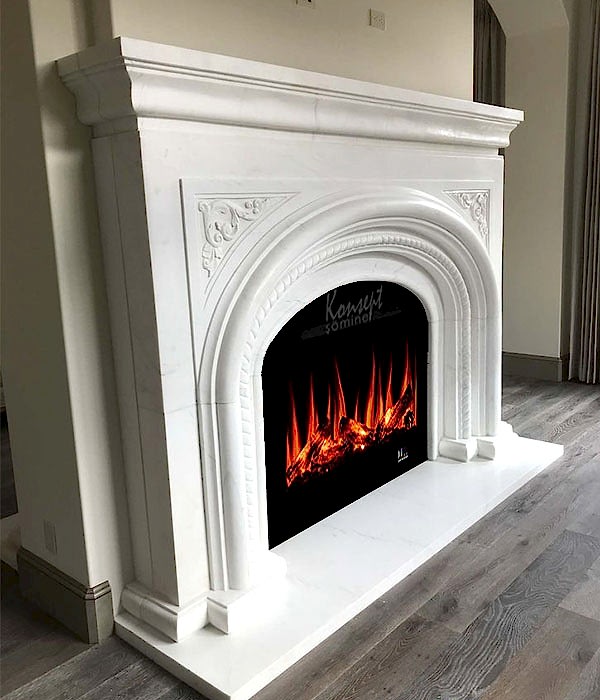 Plazma elektrikli şömine 55