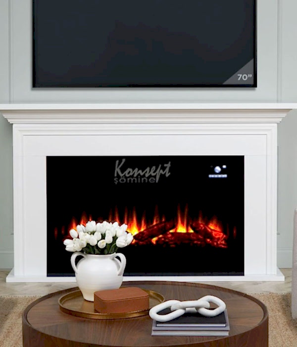 Plazma elektrikli şömine 73