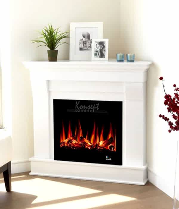 Plazma elektrikli şömine 74