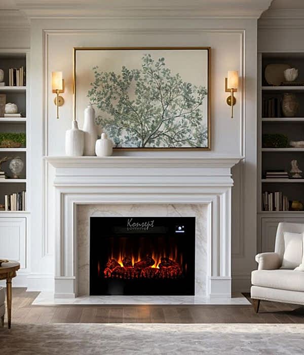 Plazma elektrikli şömine 78