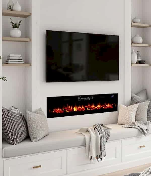 Plazma elektrikli şömine 81