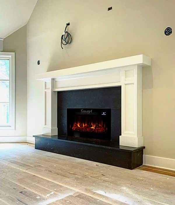 Plazma elektrikli şömine 89