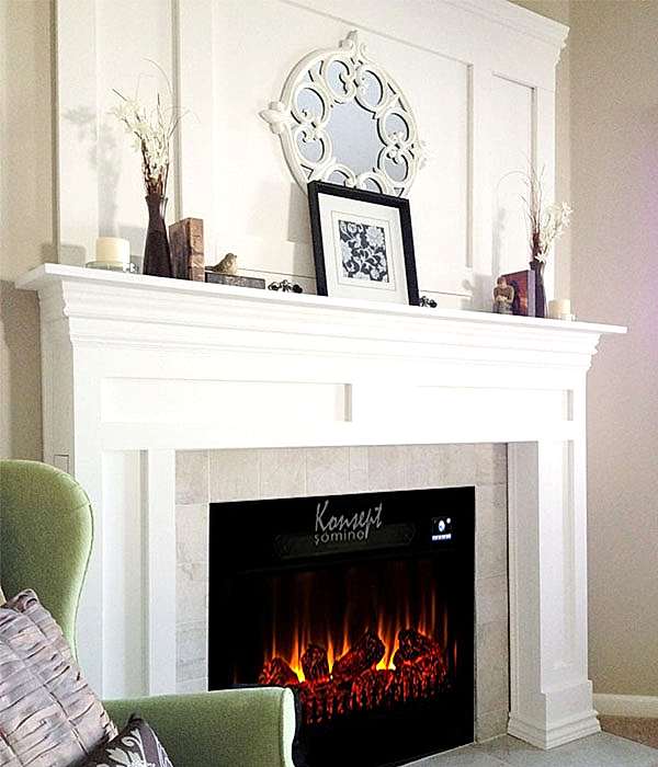 Plazma elektrikli şömine 94