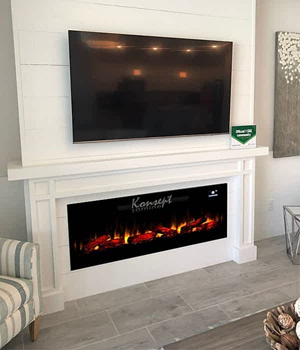 Plazma elektrikli şömine 95