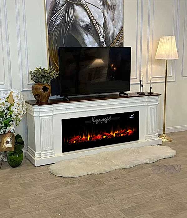 Plazma elektrikli şömine 99