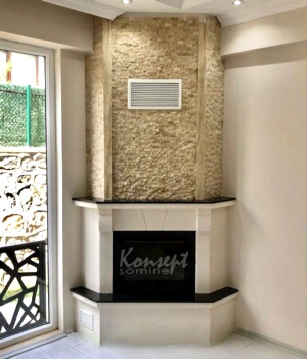 Prizmatik Şömine 05