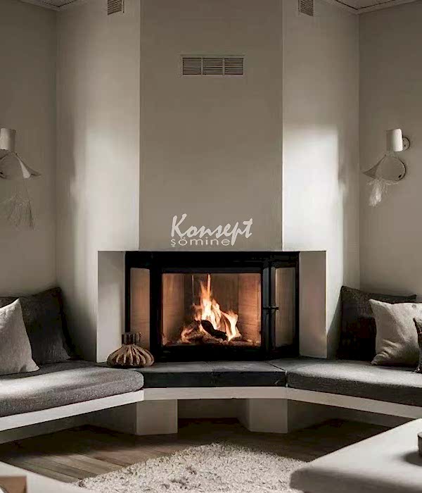 Prizmatik Şömine 06