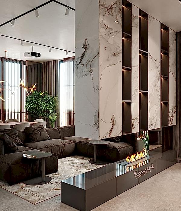 Sabit ethanol şömine 14