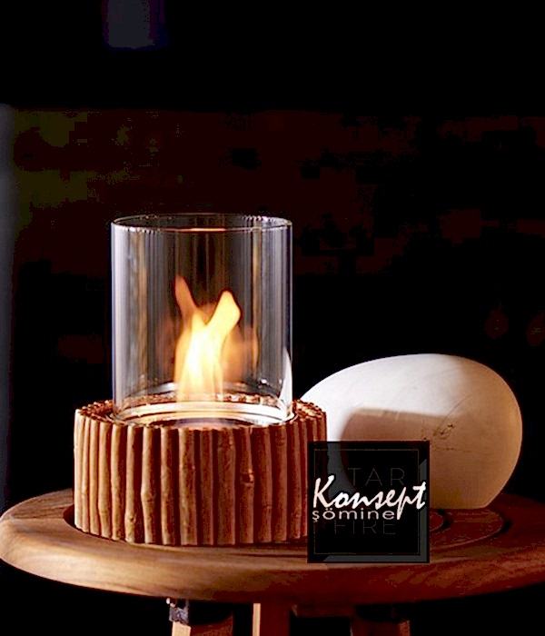 Taşınabilir ethanol şömine 44