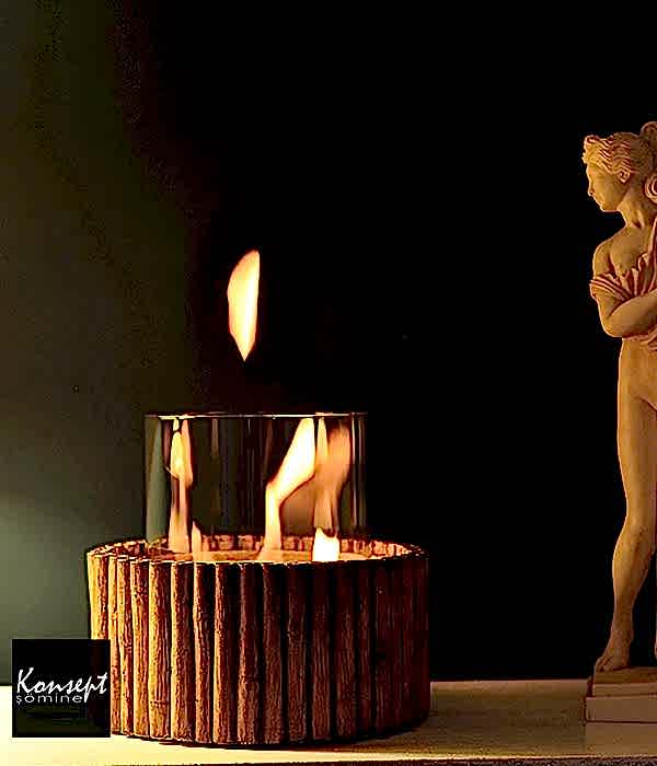 Taşınabilir ethanol şömine 45